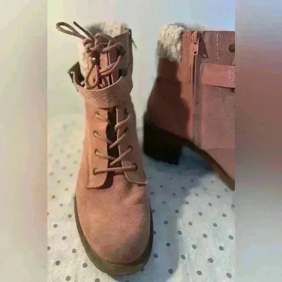 Shearling and Suede Boots by Zodiac - Picture 11 of 13